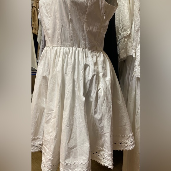 NWT J crew fit and flare mini dress with rickrack trim - Picture 5 of 7